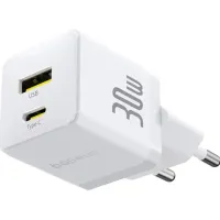 Зарядний пристрій Baseus 1xUSB-C 30W + 1xUSB white (P1011160A213-00) - 4