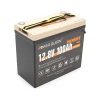 Батарея LiFePo4 Power Queen 12.8V 100Ah Mini (P12V100-PREM-16-A60-DE) - Зображення 2