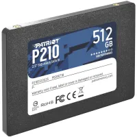 Накопичувач SSD 2.5" 512GB Patriot (P210S512G25) - 2