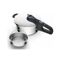 Кастрюля Tefal Secure Trendy, 4л, (скороварка) з паровим кошиком (P2580402) - Изображение 2