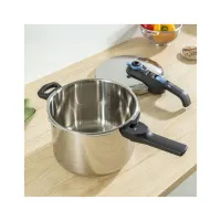 Кастрюля Tefal Secure Trendy, 4л, (скороварка) з паровим кошиком (P2580402) - Изображение 3