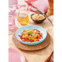 Блюдо Luminarc Friends Time 25 см Бірюзове (P6386) - 3