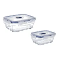 Харчовий контейнер Luminarc Pure Box Active набір 2 шт 380мл 820мл (P7644) - 1