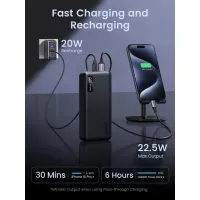 Батарея универсальная Ugreen 20000mAh 20W Two-way Fast Charging (PB312 25683) - Изображение 8