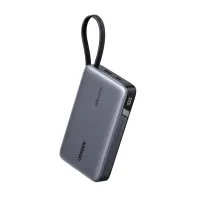 Батарея универсальная Ugreen 20000mAh 145W with Built-in Cable (PB551 55992B) - Изображение 3