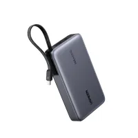 Батарея универсальная Ugreen 20000mAh 145W with Built-in Cable (PB551 55992B) - Изображение 1