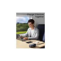 Батарея універсальна Ugreen 20000mAh 130W Nexode Smart Display with Built-in Cable (PB723 55365B) - Зображення 2