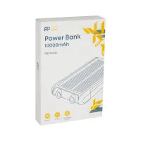 Батарея універсальна PowerPlant 10000mAh, USB-A*2, + Solar 5.5V-0,2A (PB930494) - 3