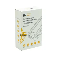 Батарея універсальна PowerPlant 30000mAh, PD/65W, QC/3.0, DC 12-19V(4A), USB-C, 2*USB-A (PB930968) - 3
