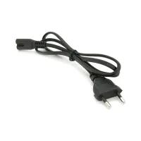 Кабель питания C7 0.8m 0.5mm2 black Voltronic (PC-184CEE7/16-C7-CCA-1,0) - Изображение 2