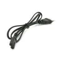 Кабель питания C7 0.8m 0.5mm2 black Voltronic (PC-184CEE7/16-C7-CCA-1,0) - Изображение 1