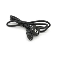 Кабель живлення C13 1.5m 0.75mm2 Voltronic (PC-186 CEE7/7-C13-CCA15) - 1