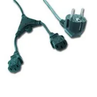 Кабель живлення C13 2x 2.0m Cablexpert (PC-186-ML6) - 2
