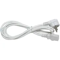 Кабель живлення C13 1.8m white Cablexpert (PC-186W-VDE) - 2