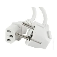 Кабель живлення C13 1.8m white Cablexpert (PC-186W-VDE) - 1