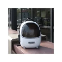 Переноска для тварин Lapka з вентиляцією біла (PCB-01-W) - 6