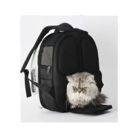 Переноска для тварин Lapka з вентиляцією біла (PCB-01-W) - 10