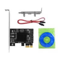 Контролер Dynamode PCI-E to 2 х SATA III (6 Gb/s), 2 ch (PCI-E-2xSATAIII-Marvell) - 6