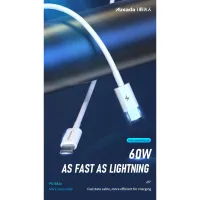 Дата кабель USB-C to USB-C 1.0m PD-B83a 60W Proda (PD-B83a-WHT) - 2