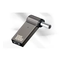 Адаптер PD 100W USB Type-C Female to DC Male Jack 4.5x3.0 mm HP ST-Lab (PD100W-4.5x3.0mm-HP) - 1