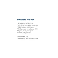 Плата розподілу живлення (PDB) MATEK PDB HEX (PDB-HEX) - 5