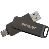 USB флеш накопичувач Patriot 64GB Rage R550 Matte Black USB/Type-C 3.2 (PE64GR550DSAD) - 3