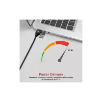 Дата кабель USB 2.0 AM to Lightning + Micro 5P + USB-C pentapower.black Promate (pentapower.black) - 4