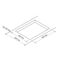 Варочна поверхня Pyramida PFG 647 BLACK LUXE - 7