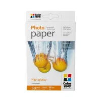 Фотопапір ColorWay 10x15 180г glossy, 50с (PG1800504R) - 1