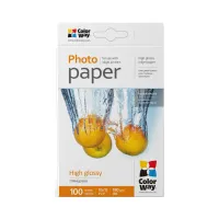 Фотопапір ColorWay 10x15 180г glossy, 100с (PG1801004R) - 1