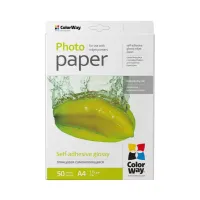 Фотопапір ColorWay A4 115г glossy 50л (PGS1158050A4) - 1