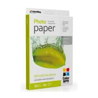 Фотопапір ColorWay A4 135г SuperGlossy, 50c. (PGS1358050A4) - Зображення 2