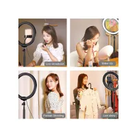 Набір блогера Puluz Ring USB LED lamp 10.2"+ table mount 140cm (PKT3039) - Зображення 7