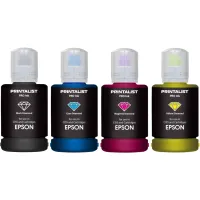 Чорнило Printalist Epson 4х140г B/C/M/Y SET (PL-INK-EPSON-SET4) - 1