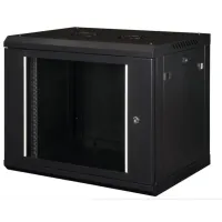 Шафа настінна Hypernet 15U 19" 600x450 ProLine (PL-WMNC-15U-BLACK) - 1