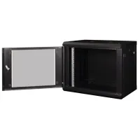 Шафа настінна Hypernet 6U 19" 600x450 ProLine (PL-WMNC-6U-BLACK) - 4