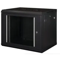 Шафа настінна Hypernet 6U 19" 600x450 ProLine (PL-WMNC-6U-BLACK) - 1