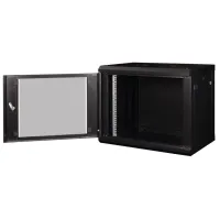 Шафа настінна Hypernet 15U 19" 600x600 ProLine (PL-WMNC66-15U-BLACK) - 3