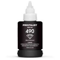 Чорнило Printalist Canon GI-490 для G1400/G2400/G3400 140г Black Pigm. (PL490BP) - 2