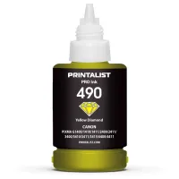 Чорнило Printalist Canon GI-490 для G1400/G2400/G3400 140г Yellow (PL490Y) - 2