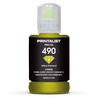 Чорнило Printalist Canon GI-490 для G1400/G2400/G3400 140г Yellow (PL490Y) - 1