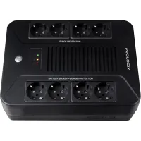 Пристрій безперебійного живлення Prologix 650VA 360W (PLP650VA8LED) - 3
