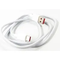 Дата кабель USB 2.0 AM to USB-C 1.0m 6A white Dengos (PLS-TC-6A-WHITE) - 3