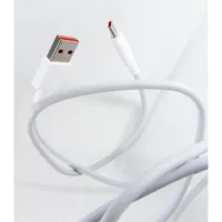 Дата кабель USB 2.0 AM to USB-C 1.0m 6A white Dengos (PLS-TC-6A-WHITE) - 4