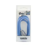 Дата кабель USB 2.0 AM to Type-C 1.0m blue Dengos (PLS-TC-NS-BLUE) - Зображення 2