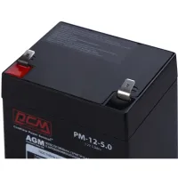 Батарея до ДБЖ Powercom PM-12-5.0, 12V 5Ah (PM-12-5.0) - 3