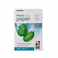 Фотобумага ColorWay A4 120г glossy 50л (PMS1208050A4) - Image 1