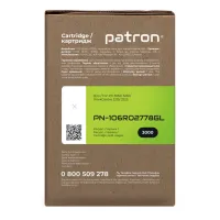 Тонер-картридж Patron XEROX Ph3052/106R02778 GREEN Label (PN-106R02778GL) - 3
