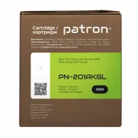 Картридж Patron HP CLJ CF400A BLACK GREEN Label (PN-201AKGL) - 3