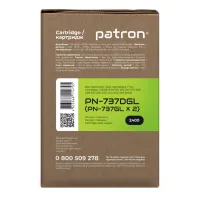 Картридж Patron CANON 737 GREEN Label (DUAL PACK) (PN-737DGL) - 3